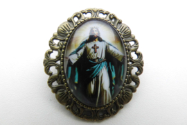 Broche nostalgie Jezus 10