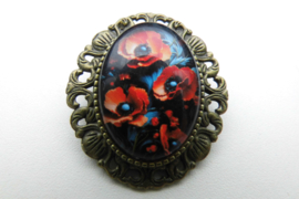 Broche nostalgie bloem 1