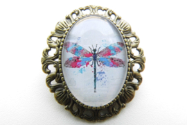 Broche nostalgie libelle 1