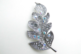 Broche blad.