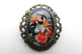 Broche nostalgie bloem 7