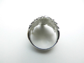 Zilveren indiaan ring.