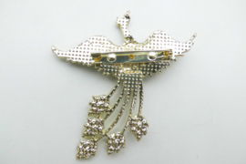 Broche phoenix prachtige staart.