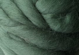 Merino lontwol: mosgroen (kl161)