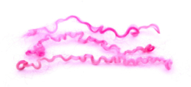 Masham gesorteerd en gekamd - licht rose - 5 gram