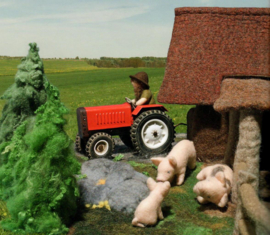 Boerderijdieren van Vilt (Rotraud Reinhard)