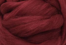 Merino lontwol: bordeaux (kl139)