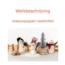 Viltproject: sneeuwpoppen