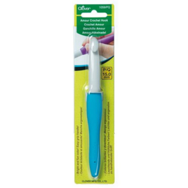Clover Amour ergonomische haaknaald 15 mm (1059)