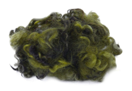 Wensleydale gesorteerd en gekamd - zomergroen - 5 gram