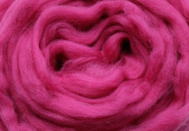 Merino lontwol: fuchsia (kl135)