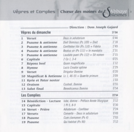 Solesmes |  Vêpres et Complies • Kyriale | Vespers en Completen • Kyriale