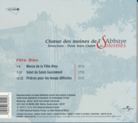 Solesmes | Fête Dieu | Sacramentsdag
