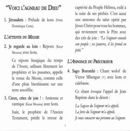 Keur Moussa | Voici l'Agneau de Dieu | Zie hier het Lam Gods