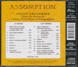 Fontgombault / Assomption - Chant Grégorien / Maria Hemelvaart
