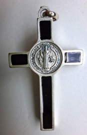 Benedictus kruis in doos | zwart | 53 mm