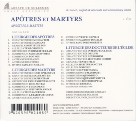Apôtres et Martyrs - Apostelen en Martelaren