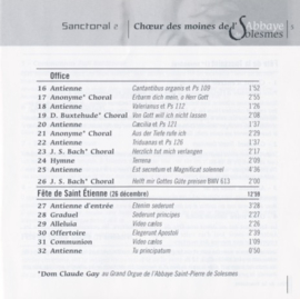 XIII Sanctoral 2 | Heiligen 2