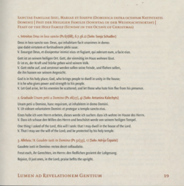 Lumen ad Revelationem Gentium | Kerstmis en kersttijd