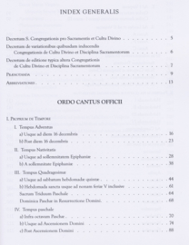 Ordo Cantus Officii
