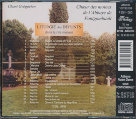 Fontgombault / Liturgie des défunts dans le rite romain