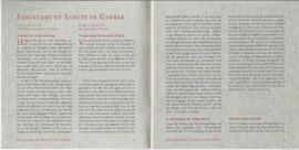 Exsultabunt Sancti in Gloria | Heiligenfeesten III