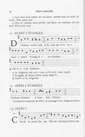 Liber Cantualis | Liturgie Latine • Mélodies grégoriennes • Latin-Français