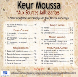 Keur Moussa | Aux Sources Jaillissantes | Aan klaterende bronnen
