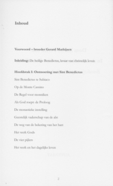 In de leerschool van Sint Benedictus