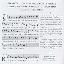 Fontgombault / Louange de la Vierge Marie 1 | Lofzangen aan de Maagd Maria