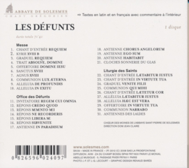 Solesmes | Les défunts - De overledenen