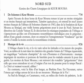 Keur Moussa | Nord-Sud ou l'Oasis des cultures