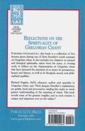 Reflections on the Spirituality of Gregorian Chant