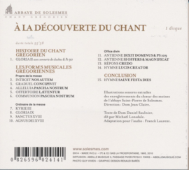 Solesmes | À la découverte du chant - Leren over de zang