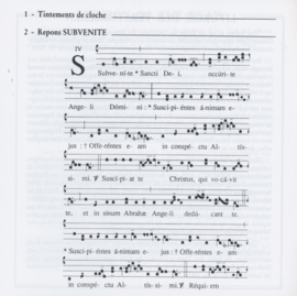Fontgombault / Liturgie des défunts - Chant Gregorién