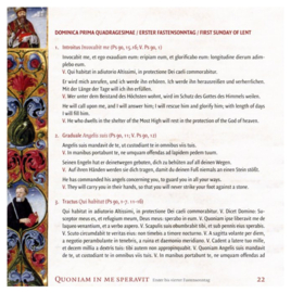 Quoniam in me speravit | Zondagen in de Vastentijd 1 t/m 4