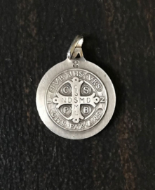 Medaille St. Benedictus  | Zilver  18 mm