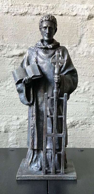 Sint Laurentius | groot | bronsgroene kleur