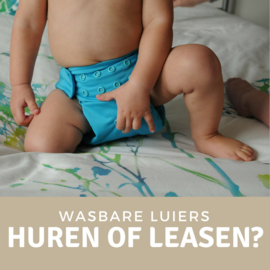 Wasbare luiers huren of leasen?