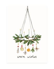 mini card | Advent wreath (A7)