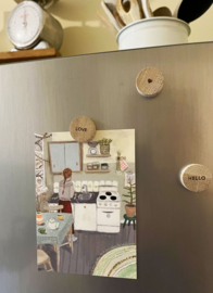 postcard | Winter kitchen