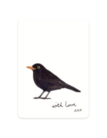 mini card | Black Bird