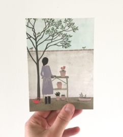 postcard | Repotting