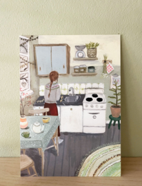 postcard | Winter kitchen