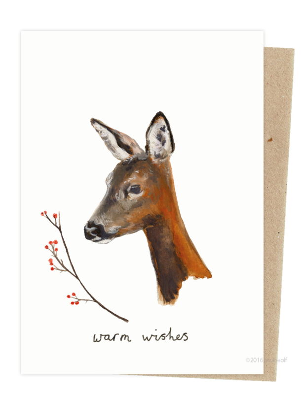 Christmas card | Deer
