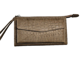 Lederen Bruin/Cognac Caiman Elena Wallet