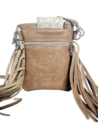 Timberwolf Koeienhuid Fiesta met turquoise steen