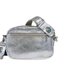 Crazy Silver Cow Karma met turquoise steen