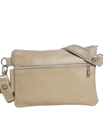 Nobel Caiman lederen tas Nandoe met turquoise steen