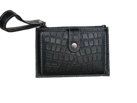 Lederen Zwart Caiman Lisa Wallet